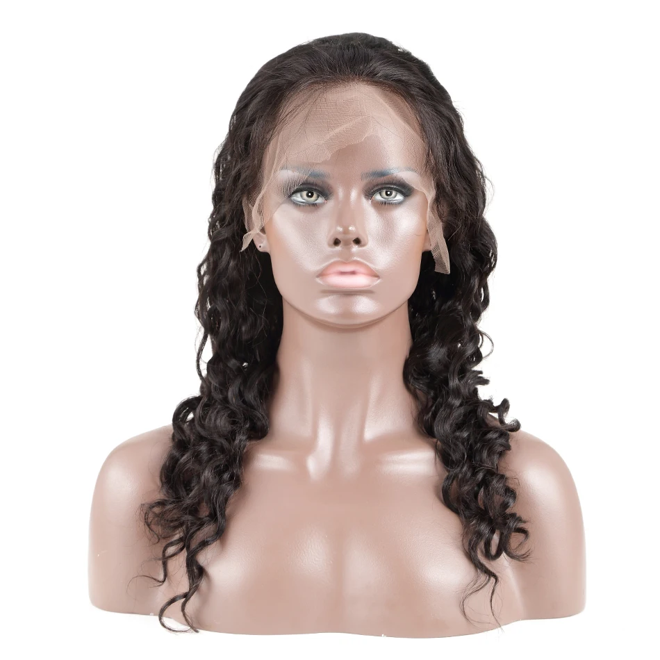 

Full Lace Wigs Human Hair With Baby Hair Pre Plucked Loose Wave Lace Front Wig Brazilian Lace Frontal Wigs For Black Women