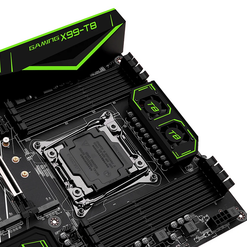 Материнская плата HUANANZHI X99 T8 slot LGA 2011 3 USB3.0 NVME M.2 SSD поддерживает память DDR3 REG ECC и Xeon E5