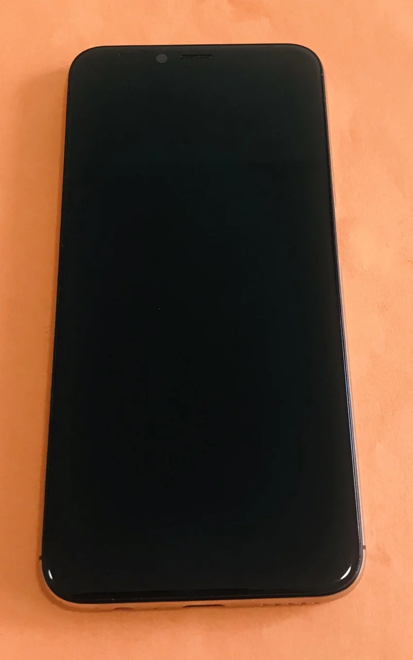 Оригинальный ЖК экран б/у + сенсорный передняя рамка для UMIDIGI One Pro Helio P23 Octa Core