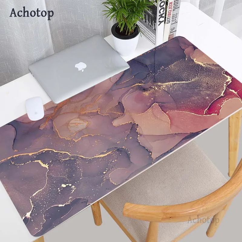 Mousepad Computer New XXL MousePads Keyboard Pad Mouse Mat Fashion Marble Gamer Soft Office Carpet Table Mat Desktop Mouse Pad