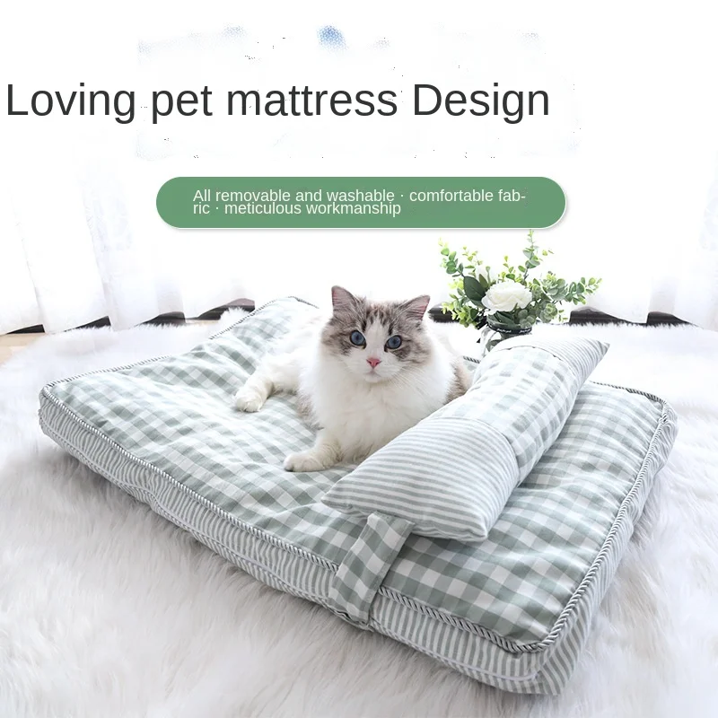 Four Seasons General Pet Supplies Mats Are Fully Removable And Washable Dog Mattress Cat Litter