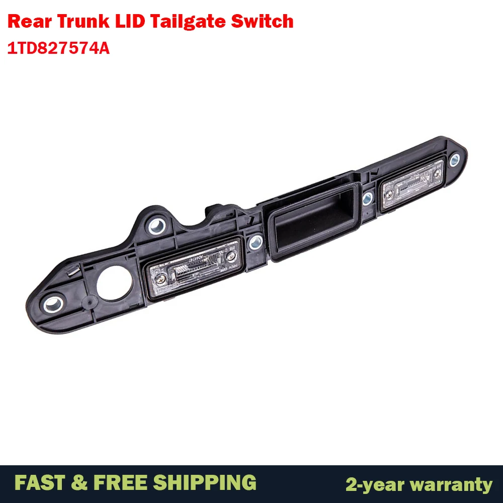 CarTrunkMicroSwitchWithLicenseLightHandleBarTailgateSwitch