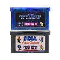 32 бит видео игровая консоль карты для nintendo GBA сборники коллекция 106 в 1 Английская литература версия