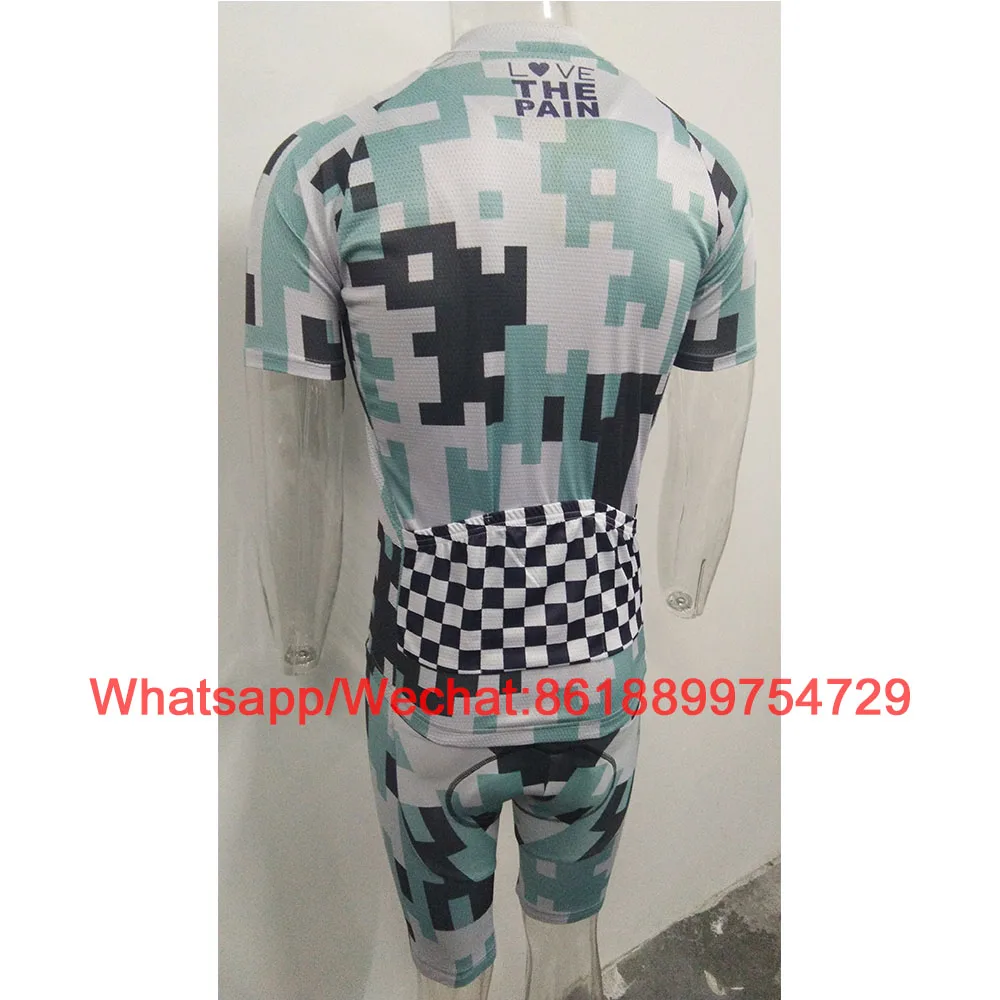 Bike Jersey Short Sleeve Green Summer Men Aero Cycling Shirts Tops Sear Bicycle Maillot Ropa Ciclismo Hombre Verano Make In USA