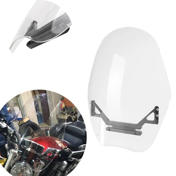 

Double Bubble Motorcycle Windscreen Windshield For Harley VRSCF V-ROD MUSCLE 2009-2016 & Night Rod Special 2012-2016 ABS Plastic