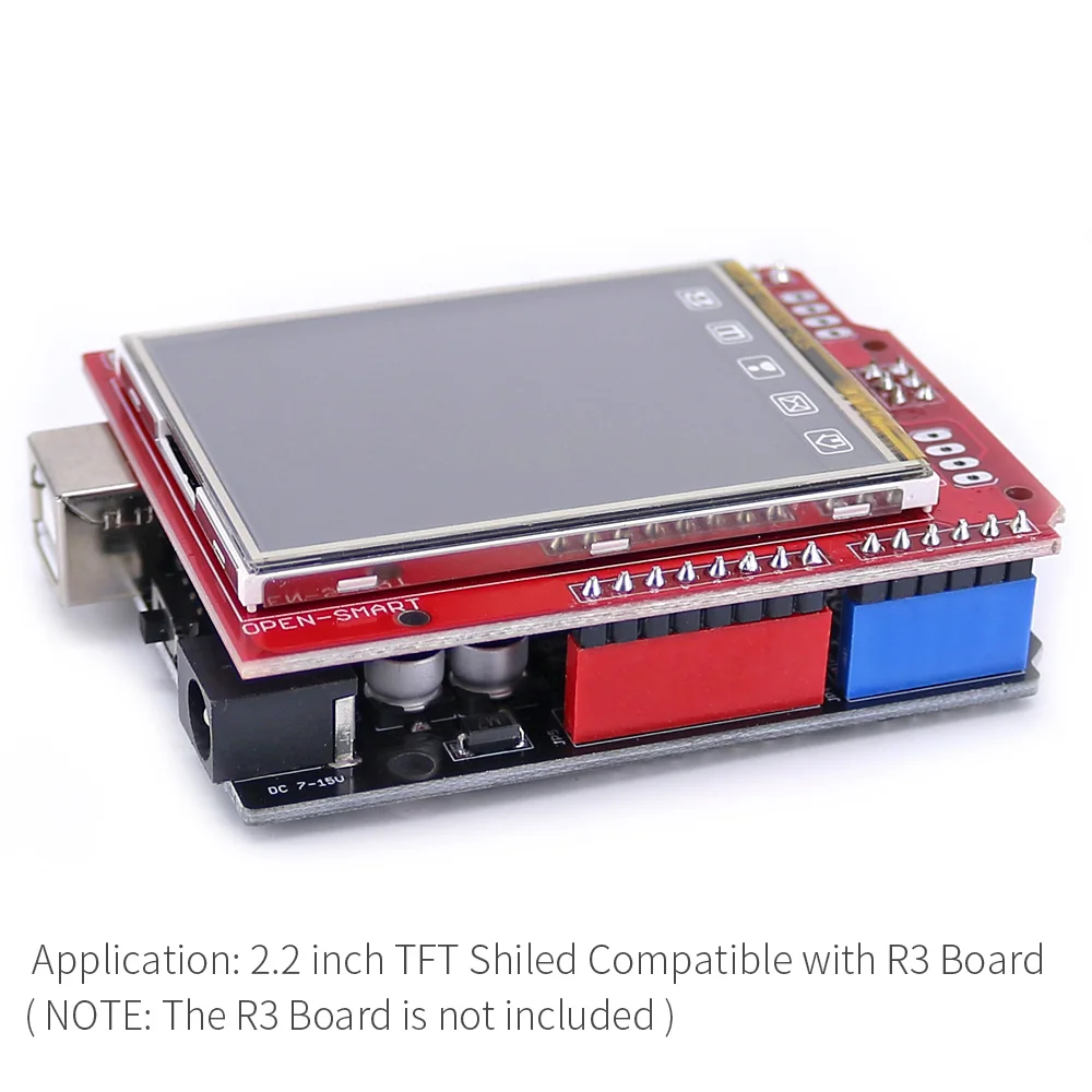 open-smart 2.2 tft lcd connection factory