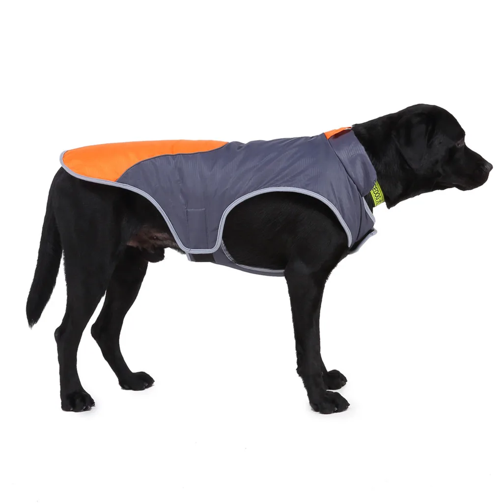 Светоотражающая Водонепроницаемая собачья куртка для питомца зимнее теплое пальто для маленьких и средних