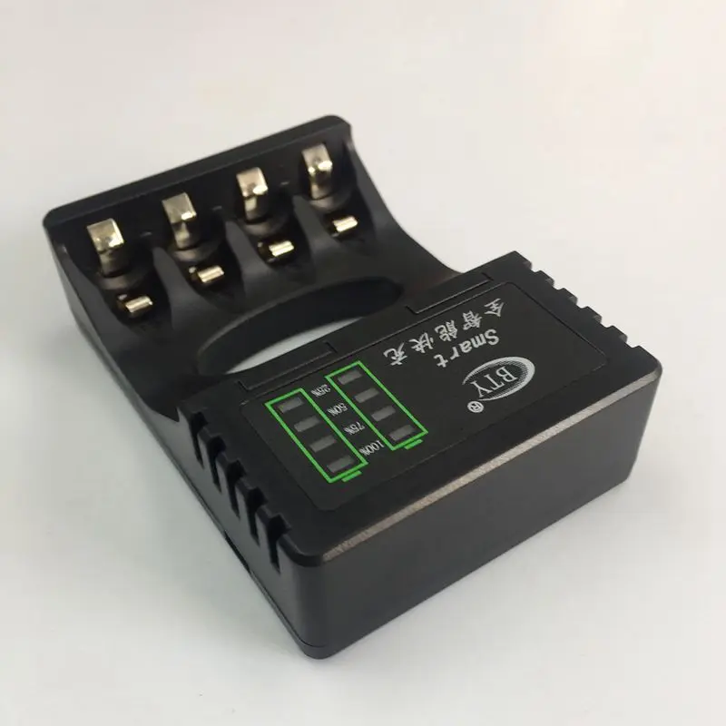 C704A3 AA AAA Ni-MH Ni-CD зарядное устройство Универсальный 4 слота светодиодный дисплей смарт-зарядное устройство