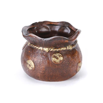 

Vintage Style Ceramic Flowerpot Garden Home Decoration Table Bonsai Flower Pots Chinese Style Flower Plants Planting Container