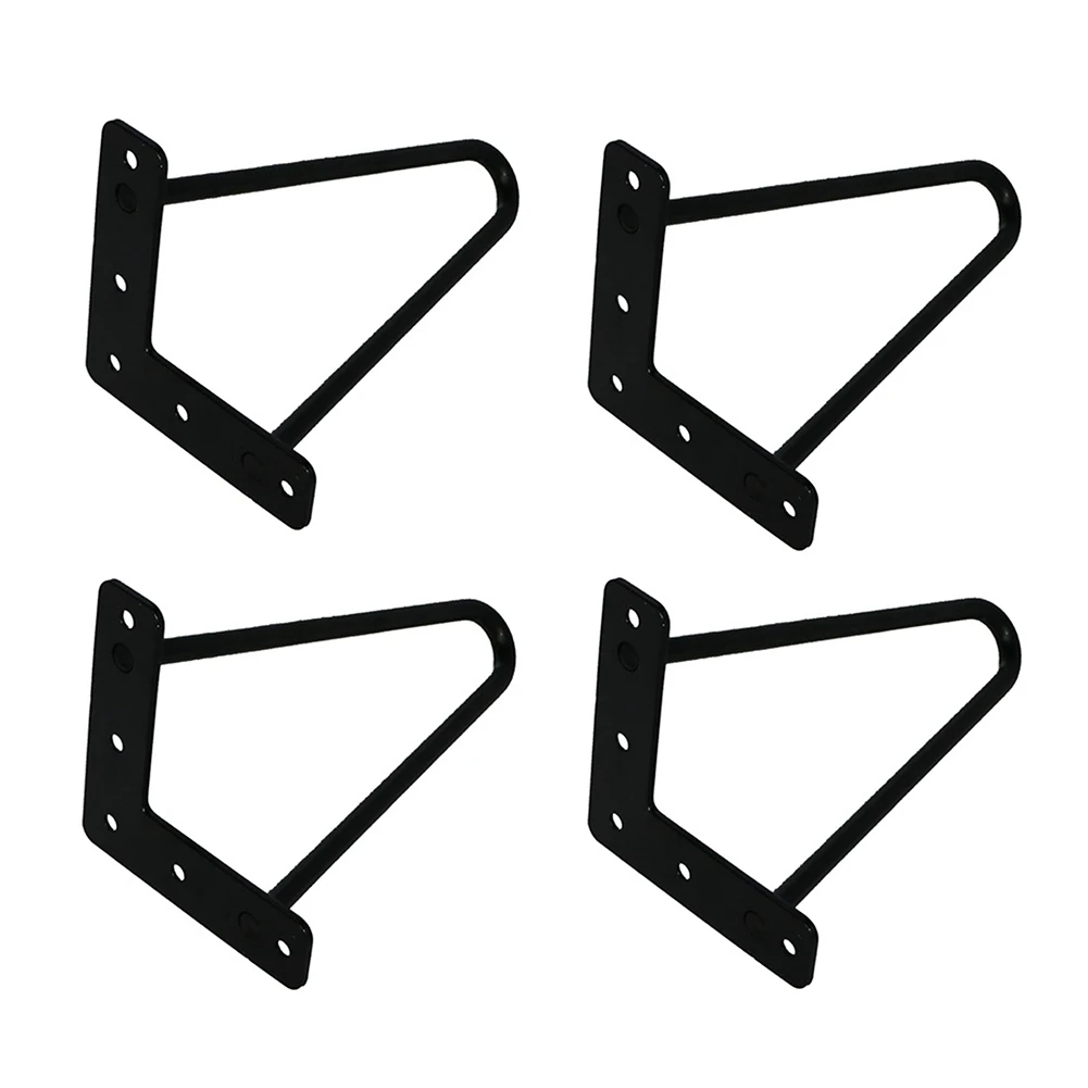 

4PCS/Set Handcrafts Desk Leg Modern Screw Fixing Anti Rust DIY Iron Frame U Shape Table Stable Home Electroplate Sofa