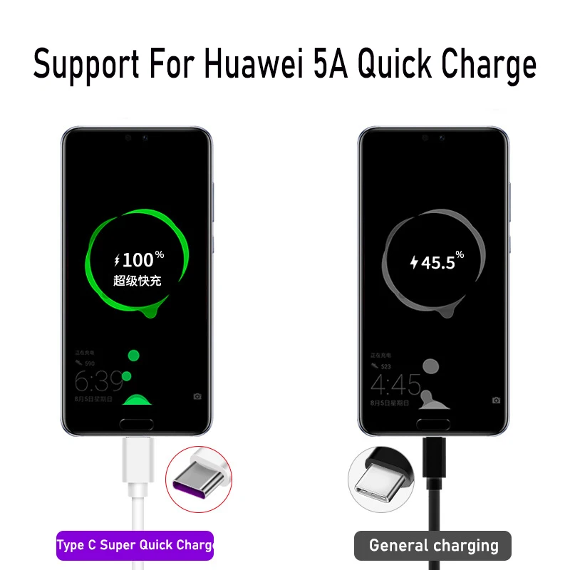 Кабель USB 3,1 type C 2 м 1 м 0,5 м QC 3,0 5A супер быстрый зарядный кабель для samsung S10 9 huawei P30 mate 30 кабель передачи данных