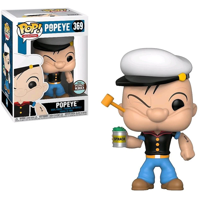 FUNKO POP POPEYE 369# виниловые фигурки Коллекция Модель игрушки для детей подарок на день рождения