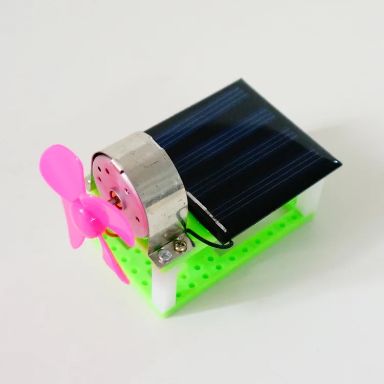 

1-6 Grade Science And Technology Small for Making Solar Fan Hand-made Teaching Materials Students Experiment for Making Ran Shar