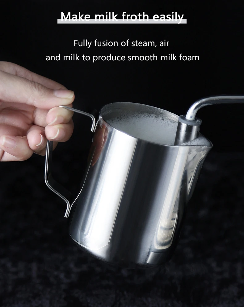 DMWD 240ML Household Espresso Coffee Machine Mini Coffee Maker Cappuccino Milk Frothers Milk