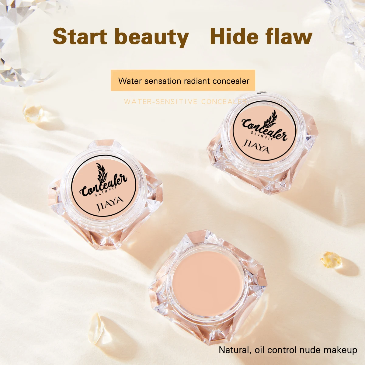 Water sensation radiant concealer cover up defects Gentle and skin friendly Delicate fit easy to push | Красота и здоровье