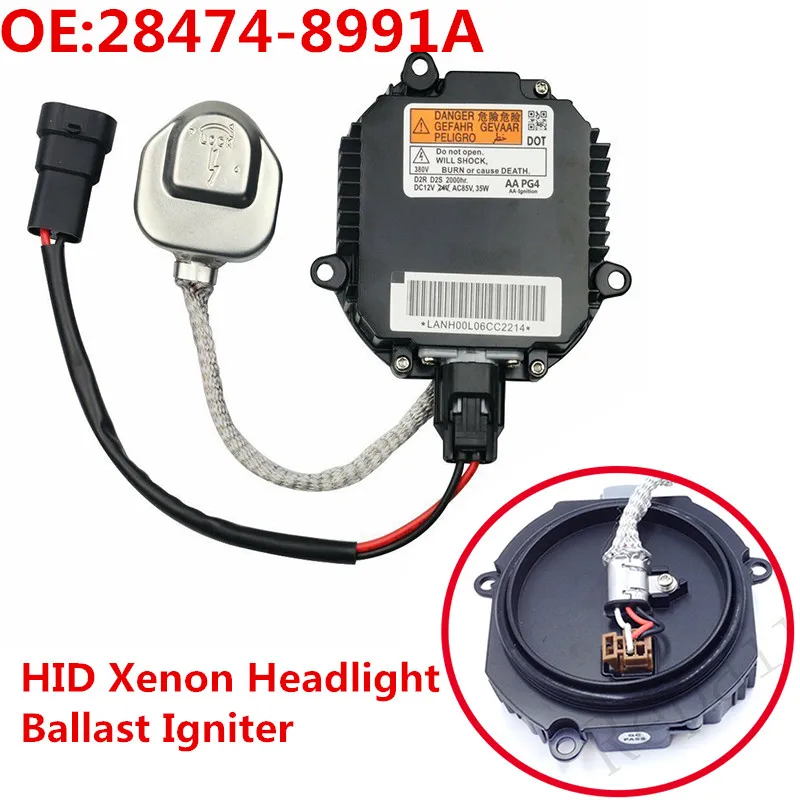

New HID Xenon Headlight Ballast Igniter For Nissan Mazda Infiniti OEM 28474-8991A /2847489907 /2847489904