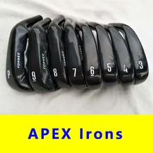 APEX CF19 черный цвет, утюги для гольфа, кованые мужские клюшки для гольфа, набор утюгов 3456789P 8 шт. с каркасом из графитовой стали