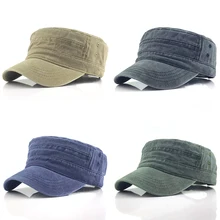 Лидер продаж, винтажная Мужская кепка с плоским верхом, s и Hat, регулируемая облегающая более толстая крышка, зимние теплые шапки в стиле милитари для мужчин