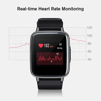 

Global Version Haylou LS01 Smart Watch Heart Rate Fitness Tracker Fitness Bracelets 210mAh 14 Days Standby Smartwatch Men Women