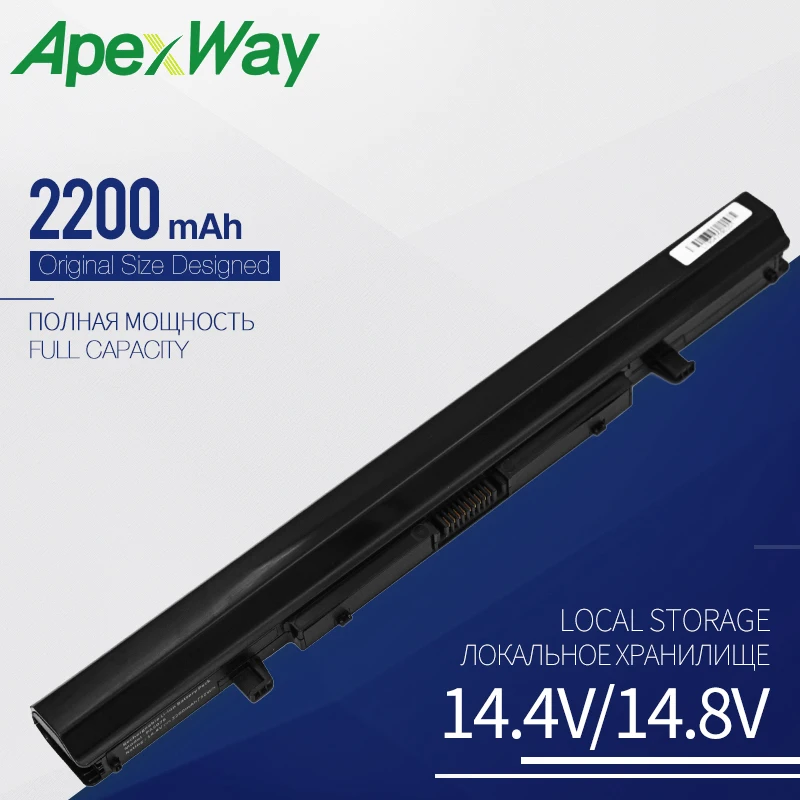 Apexway ноутбук аккумулятор для Toshiba PA5076U-1BRS PA5077U-1BRS PABAS268 PABAS269 для Toshiba Satellite L950 S955 U940 L950D S955D