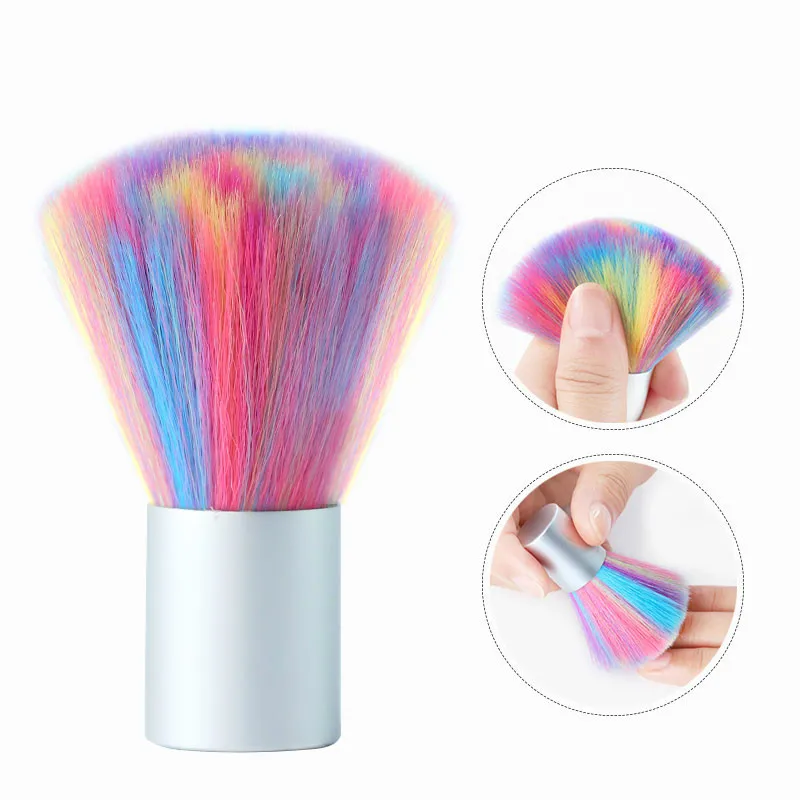 Colorful Soft Nail Brush Details