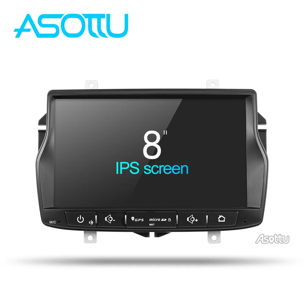 Автомобильный dvd плеер Asottu CLDA8071 PX30 android 9 0 для Lada Vesta радио видео аудио gps навигация