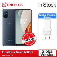 Global Version OnePlus Nord N100 Smartphone 4GB 64GB 90Hz 6.52'' Screen 18W Fast Charging Face Unlock OnePlus Official Store