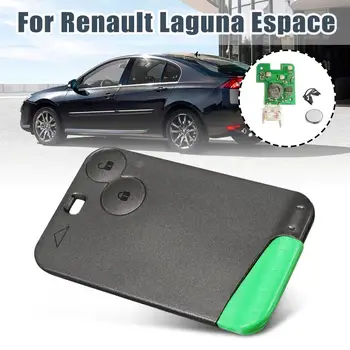 

2 Buttons Smart Remote Key PCF7947 Chip 433Mhz suit for Renault Laguna Espace Smart Card Remote Fob Car Styling w/Circuit Board