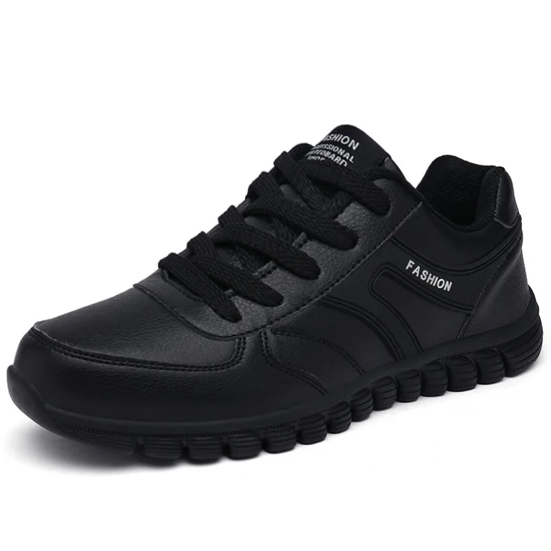 

Autumn & Winter Cotton-padded Shoes Men's Leather Casual Casual Middle-aged Father's Shoes Casual Sports Shoes Casual Shoes Soft