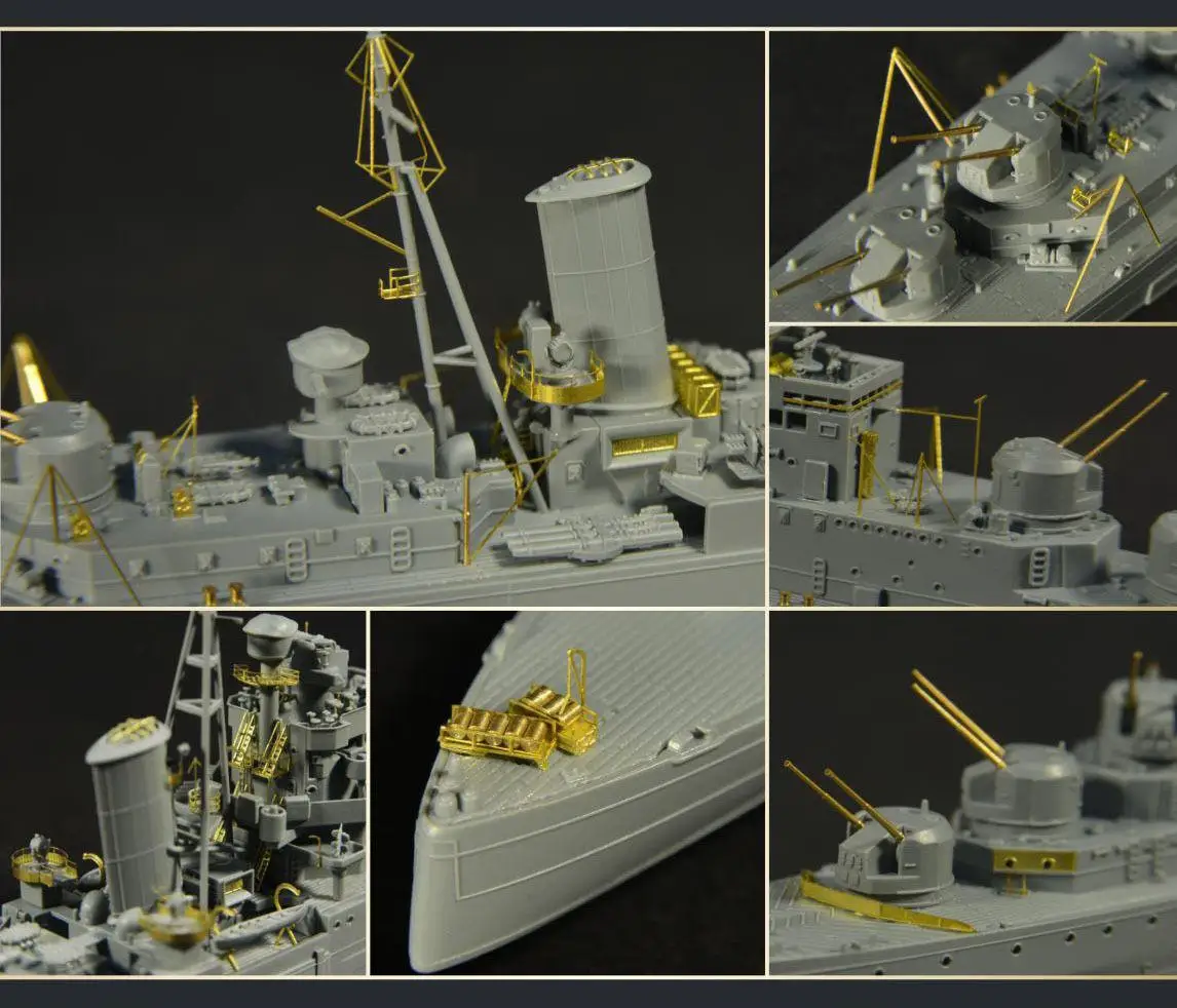 Flyhawk 1112S 1/700 HMS Cruiser Naiad &quotGlobal Limited 1000&quot высокое качество|Наборы для сборки моделей|