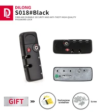 

DILONG S018 Suitcase password lock accessories universal replacement buckle trolley case luggage customs anti-theft locks