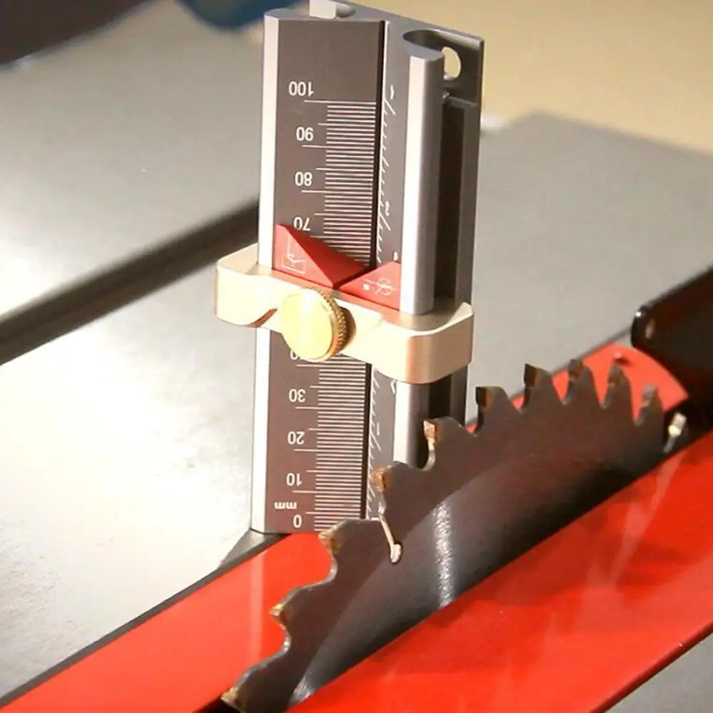 Многофункциональные деревообрабатывающие инструменты пила Таблица высота Калибр сверло угол измеритель Высокая точность правило измерительные инструменты