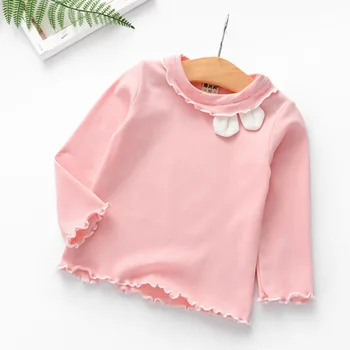 

2020 Children T Shirts Rabbit Kids Clothes Baby Girls Tops Long Sleeve Girls T-shirt Spring Tee Toddler Infant Shirts