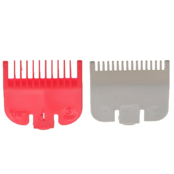 

2Pcs/set Non-Toxic Comfortable Durable Hair Clipper Limit Comb Hairdressing Electric Accessories Styling Salon Barber