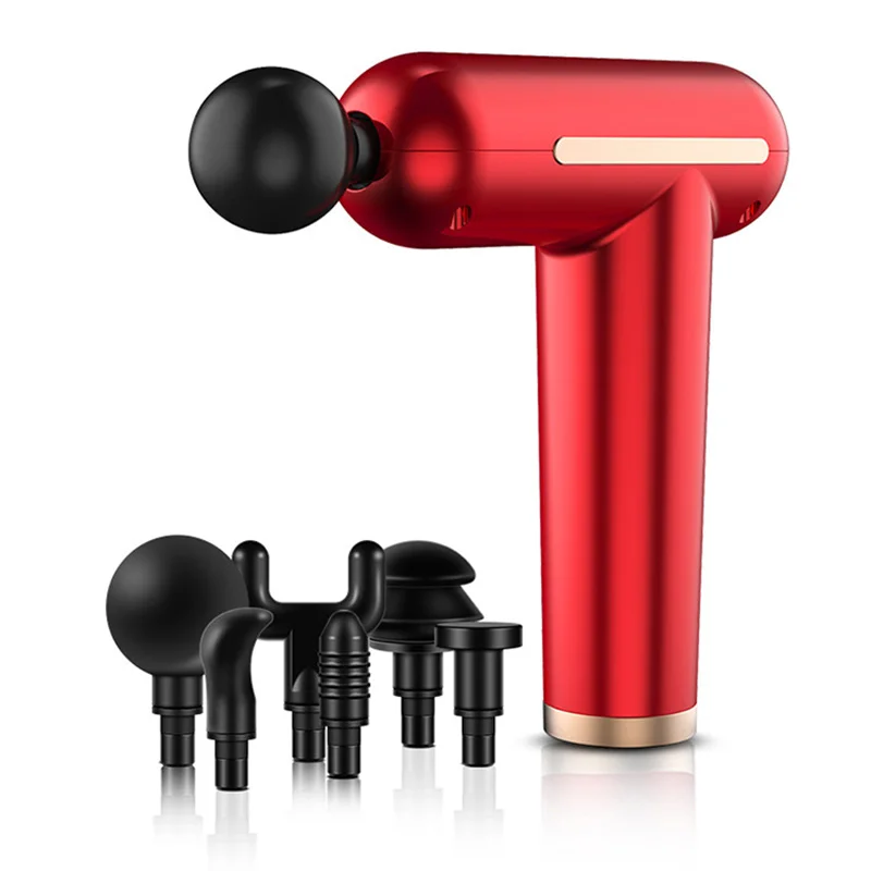 

Mini Electric Fascia Gun Deep Muscle Relaxation Vibration Fascia Massager Body Relieve Muscle Pain Massage Gun Fitness Equipment