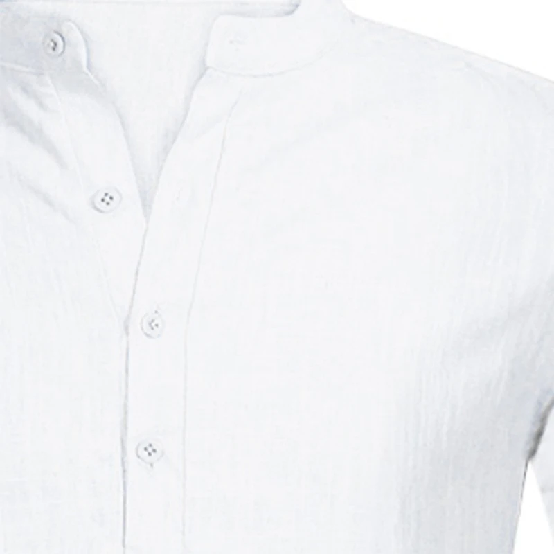 Camisa Летняя мужская рубашка Повседневная Блузка хлопковая льняная рубашка свободные топы рубашка с коротким рукавом camisa masculina гавайская рубашка