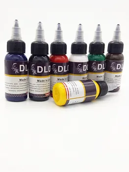 

7 colors tattoo ink set Microblading permanent makeup art pigment 30ml tattoo paint for eyebrow eyeliner lip body total