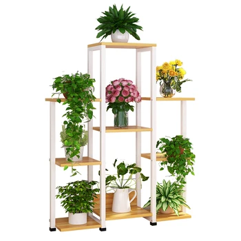 

Multi-storey Indoor Living Room Flower Airs Province Space Balcony Chlorophytum Frame Landing Type Iron Meat Flowerpot