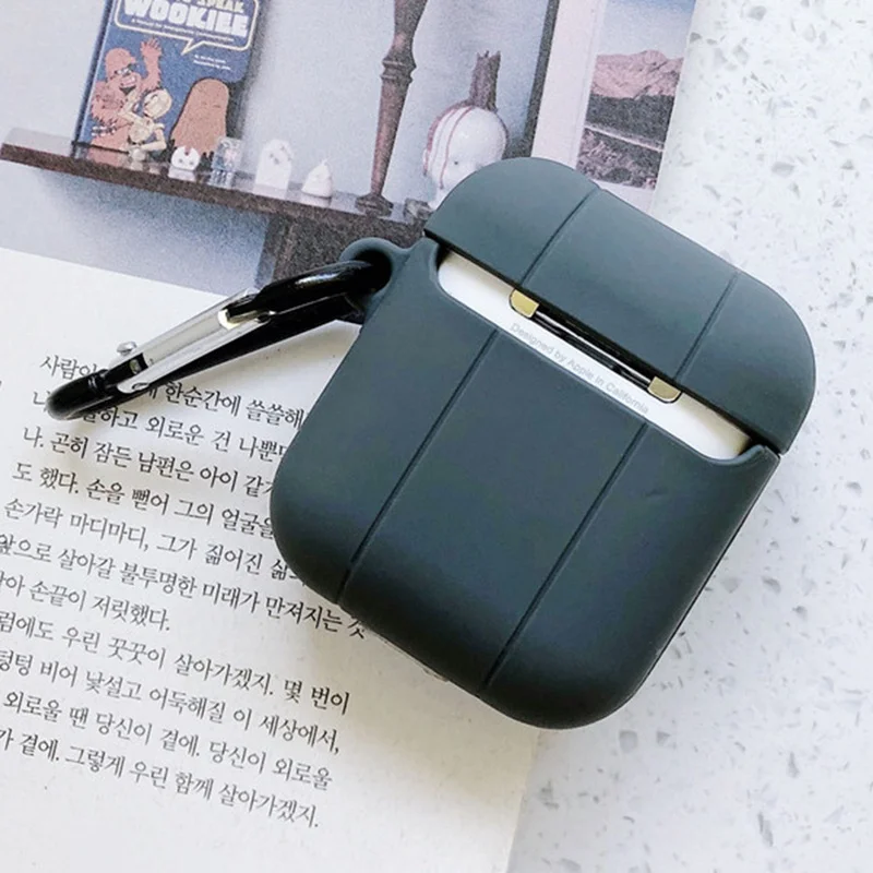 Силиконовый милый 3D чехол для наушников Airpods 2 Чехол для наушников AirPods