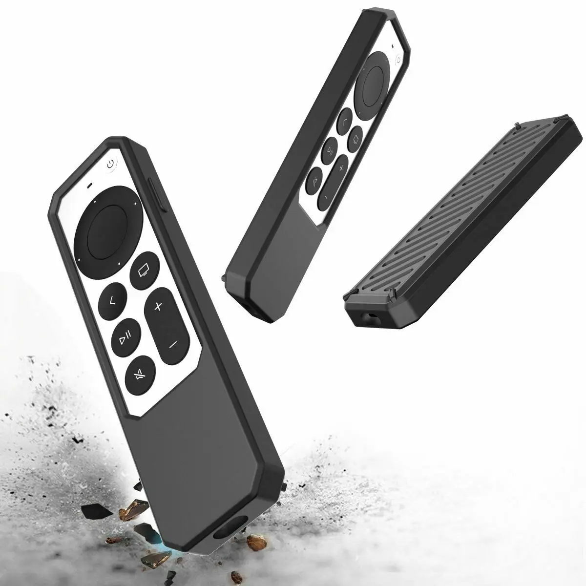 Description Picture 4 of itemShockproof Soft Case Cover For Apple TV 4k Siri 2022 Remote Control Protective Case All-Inclusive Anti-Drop Silicone Protector