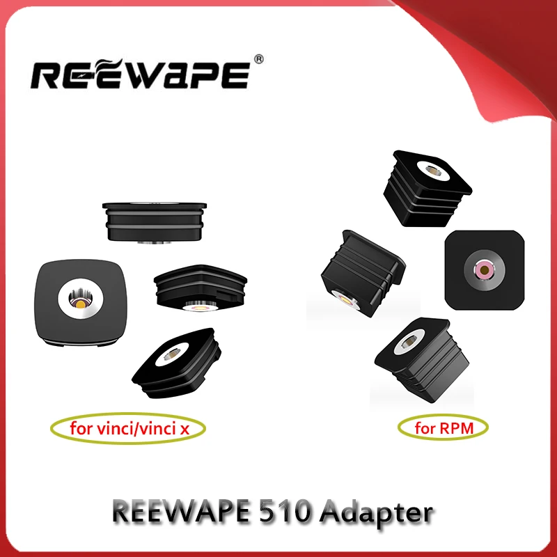 Новые горячие REEWAPE 510 адаптер для SMOK RPM40/VOOPOO VINCI/VINCI X RDA RTA RDTA электронные сигареты нить