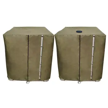 

IBC Ton Barrel Cover Sunshade Rainwater Tank Cover Durable Waterproof Barrel Oxford Fabric Protector