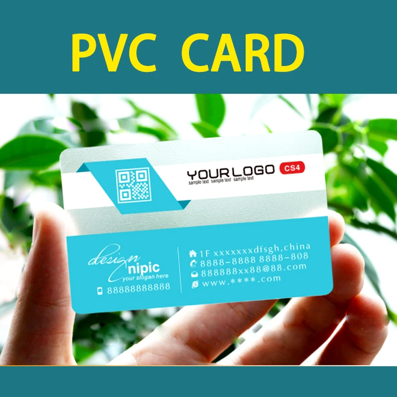 Pvc Business Card Printing Members Card Plastic Id Vip Card Qr Code Customized Employee S Card Transparent Card Free Shipping Business Cards Aliexpress