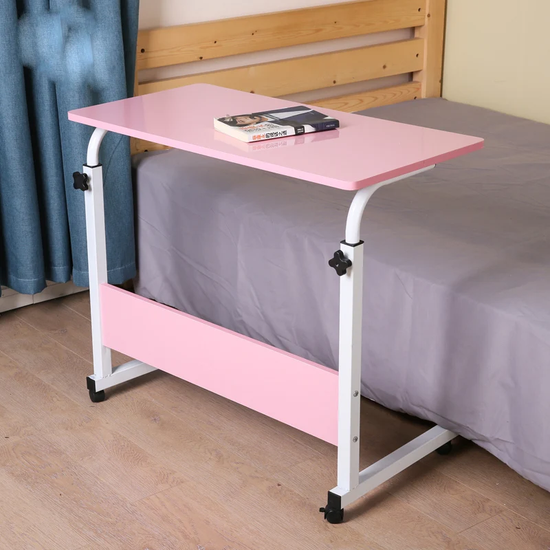 

Computer Desk Desktop Lazy Bed Bedside Table College Student Mobile Lift Table Multi-function Bed Folding Desk