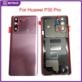

Original For Huawei P30 Pro Battery Cover Back Rear Door Housing Cover Glass Replacement Parts With Adhesive Camera Glass Lens