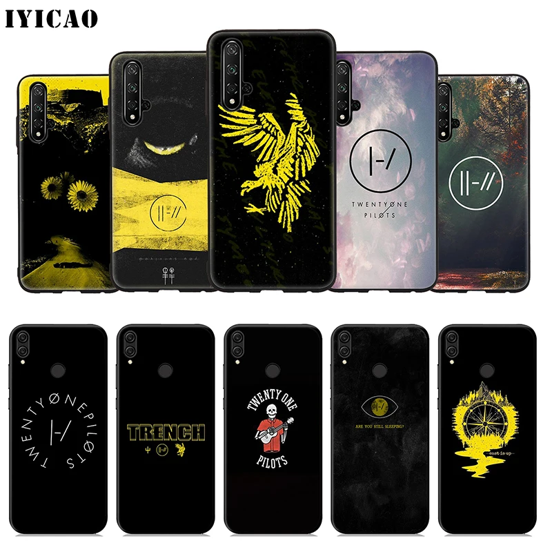 IYICAO Twenty One Pilots 21 мягкий чехол для huawei Honor 20 10 9X9 8X 8C 8 7X 7A 6A Lite Pro View Note телефона |