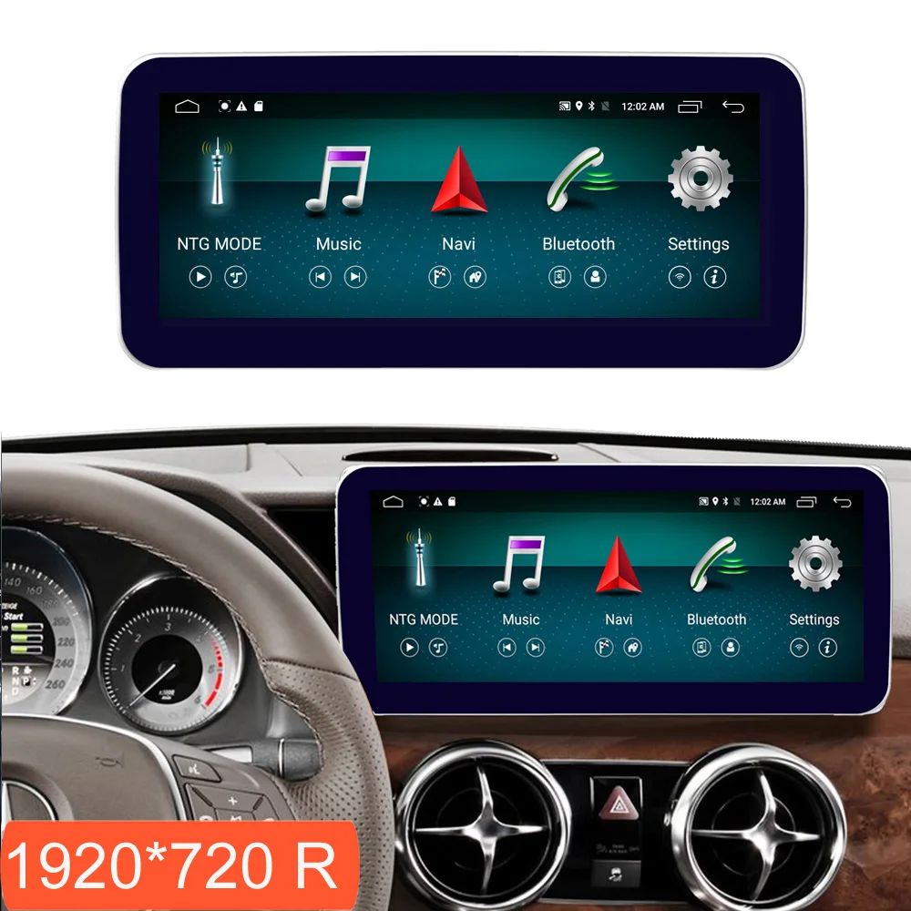 ##BUY 10.25 inch 4+64G Android Display for Mercedes Benz GLK X204 2013 2015 Car Radio Screen GPS Navigation Bluetooth Touch Screen