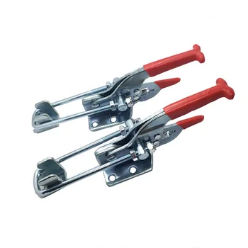 

2000Lbs Capacity Heavy Duty Adjustable Latch U Bolt Self-Lock Toggle Clamp 2 Pack