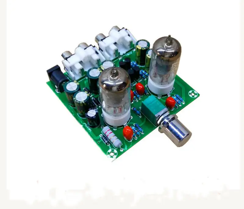 1 set 6J1 Tube Preamp Stereo Amplifier Board Pre amp Headphone Buffer Assembly