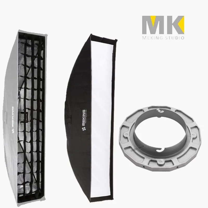 40x140 см полоса улей софтбокс Elinchrom крепление с сотовой сеткой комплект